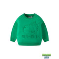 Sweat dinosaure garçon motif en relief