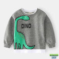 Sweat shirt dinosaure