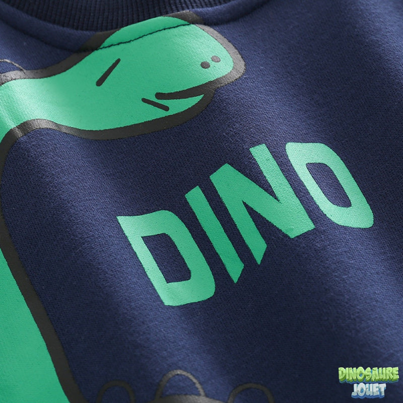 Sweat shirt dinosaure