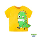 T-shirt skateboard Dinosaure