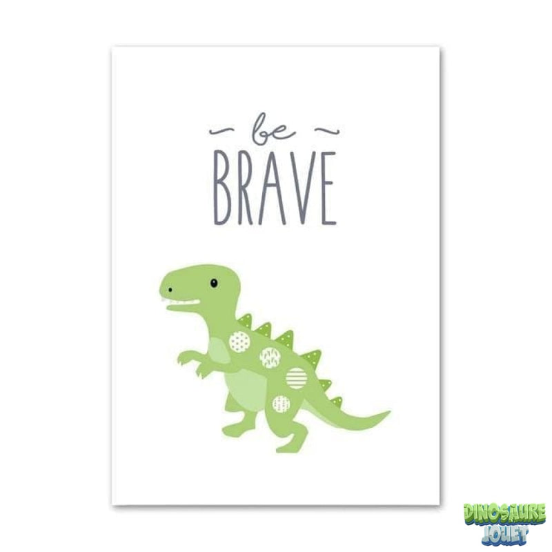 Tableau Dinosaure Rigolo
