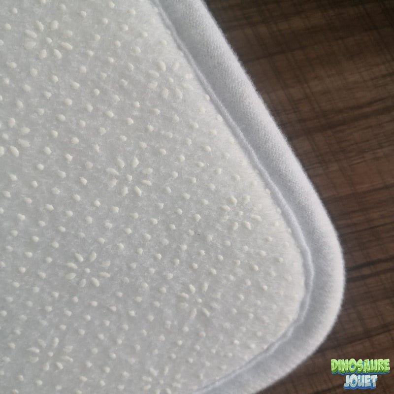 Tapis bleu Dinosaure