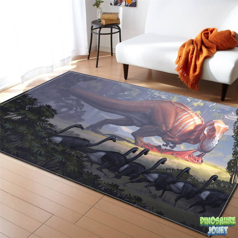Tapis chambre Dinosaure T-rex