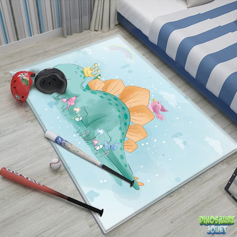 Tapis chambre enfant lavable dinosaure