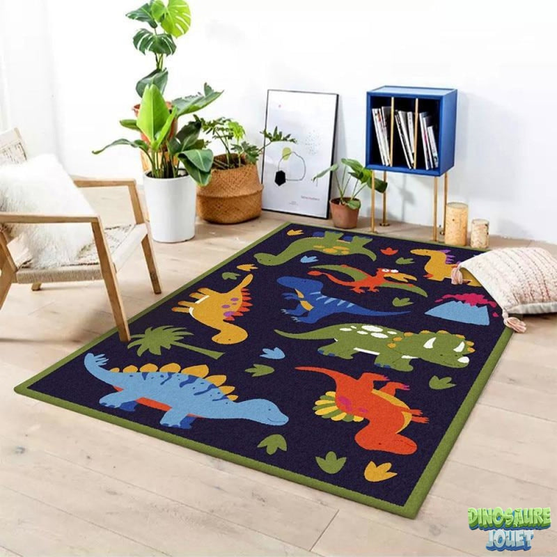 Tapis de jeu dinosaure