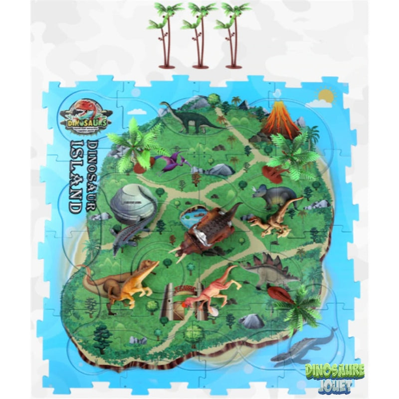 Tapis de jeu Dinosaure