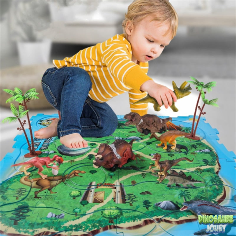 Tapis de jeu Dinosaure
