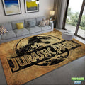 Tapis Jurassic Park rectangulaire