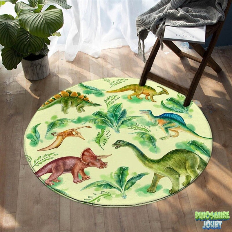 Tapis motif dinosaure