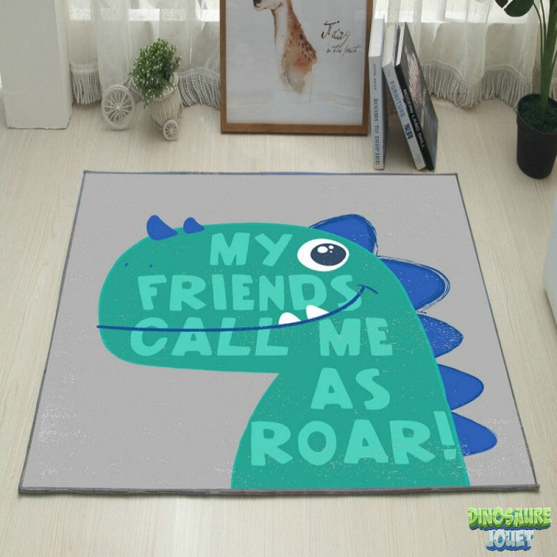 Tapis rectangulaire long Dinosaure