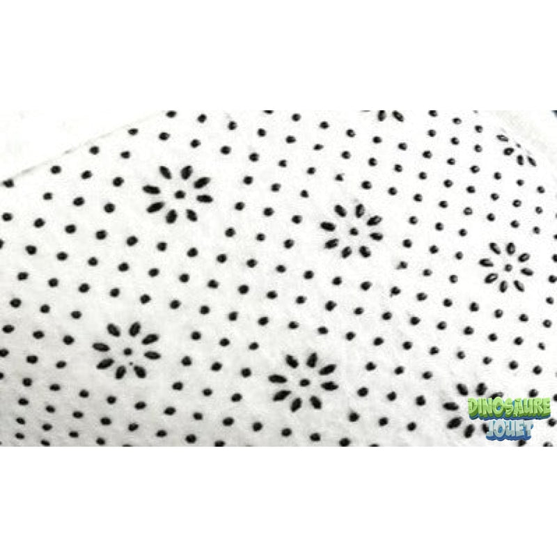 Tapis rond Dinosaure vert