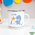 Tasse émaillée Dinosaure mignon