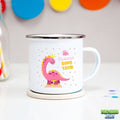 Tasse émaillée Dinosaure princesse