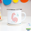Tasse émaillée Dinosaure princesse