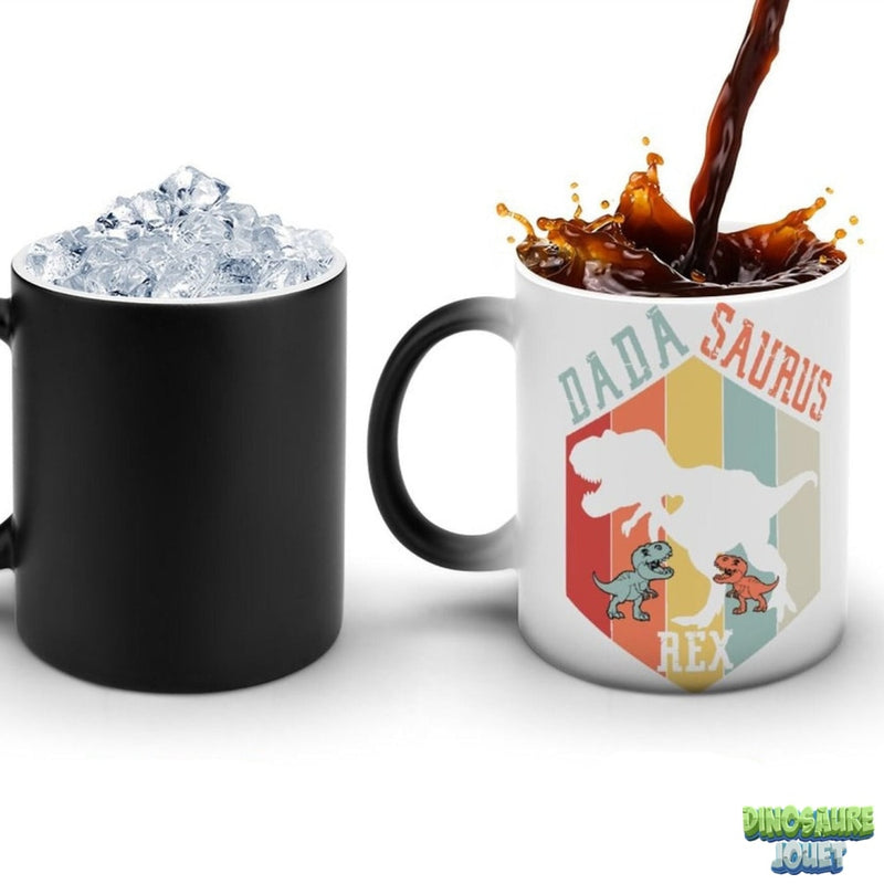 Tasse magique Dinosaure duel