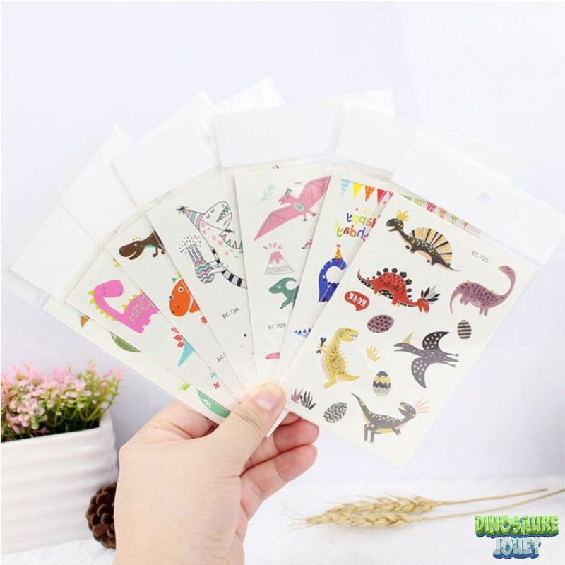 Tatouage ephemere pour enfant Dinosaure