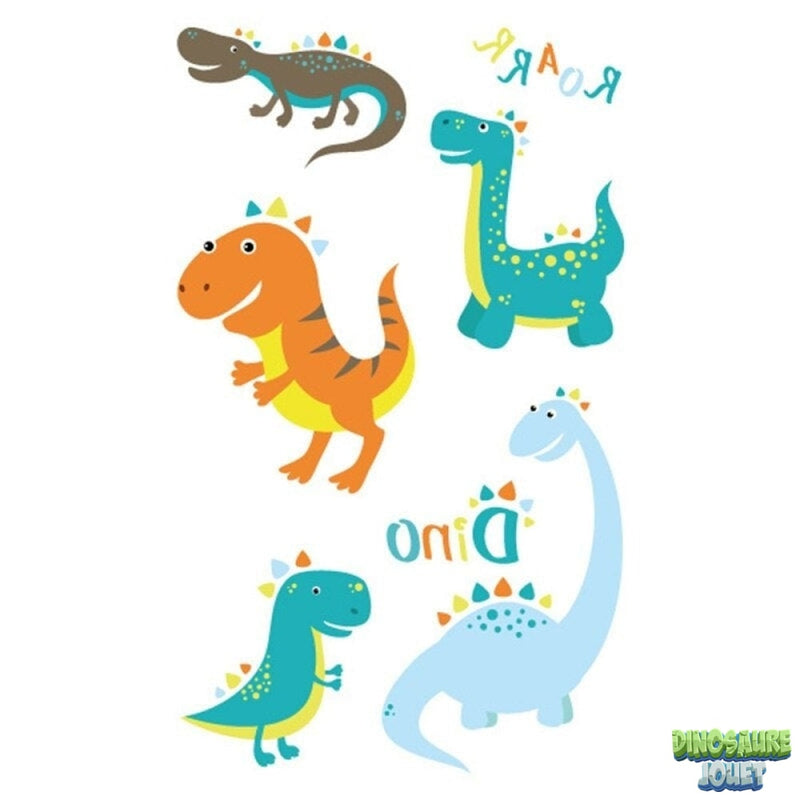 Tatouage temporaire Dinosaure
