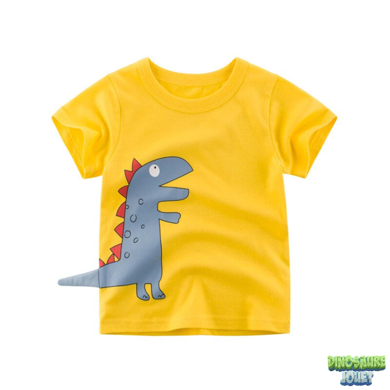 tee shirt 3d Dinosaure