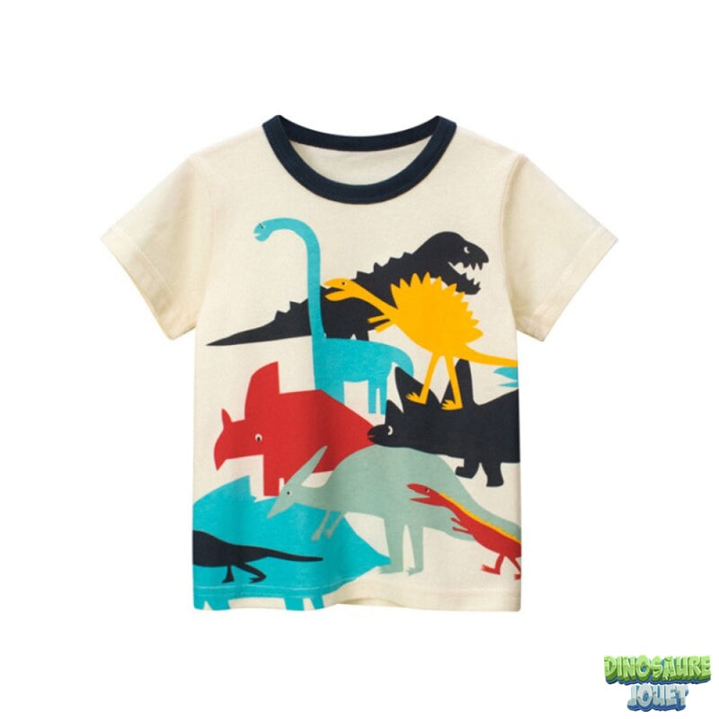 Tee shirt coton Dinosaure