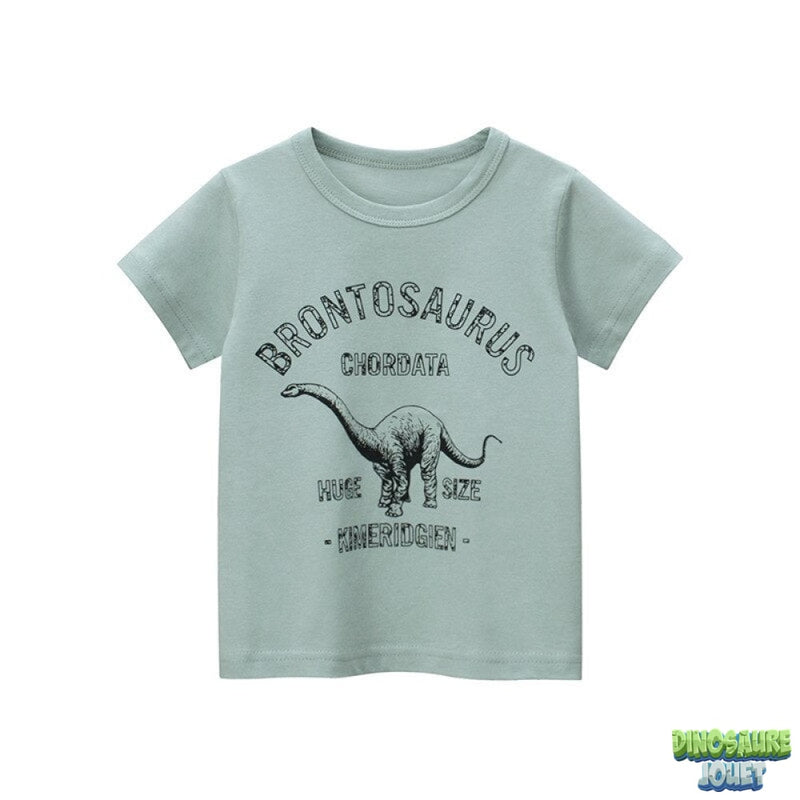 Tee shirt dinos brontosaure
