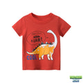 Tee shirt jaune Dinosaure