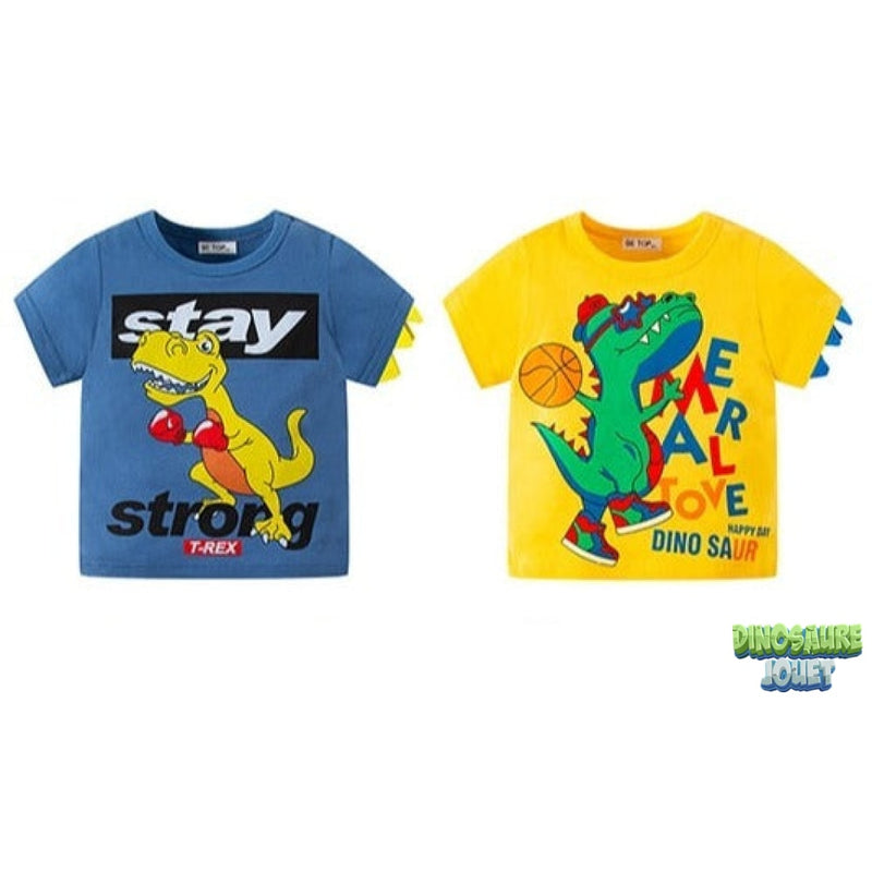 Tee shirt sport Dinosaure