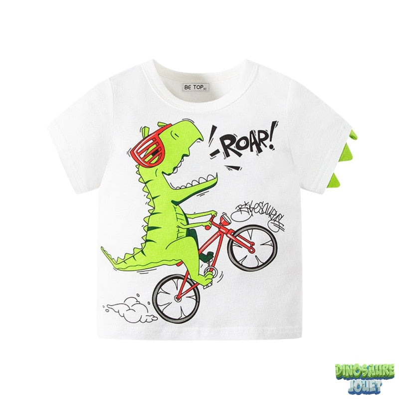 Tee shirt sport Dinosaure