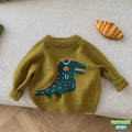 Tricot enfant pull dinosaure